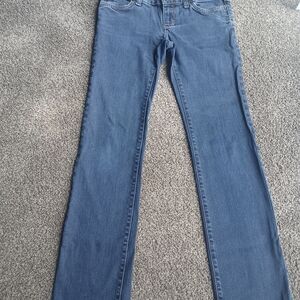  Patagonia Women's Low-Rise Straight Jeans - Style 56930 - Blue Denim Size 27